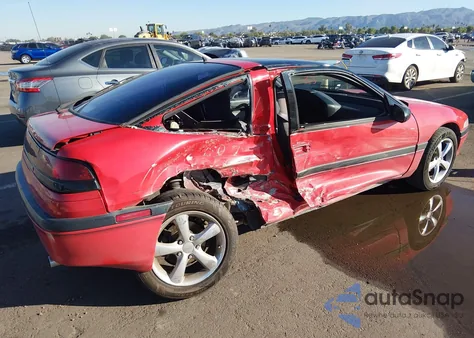 1990 Plymouth Laser Rs from USA, damaged, VIN 4P3CS44U2LE117418
